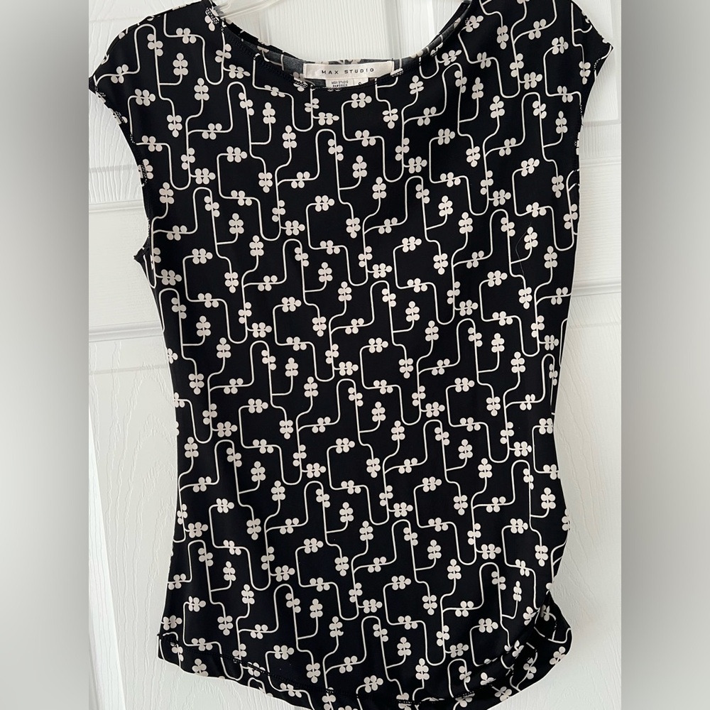 Max Studio Ruched Top